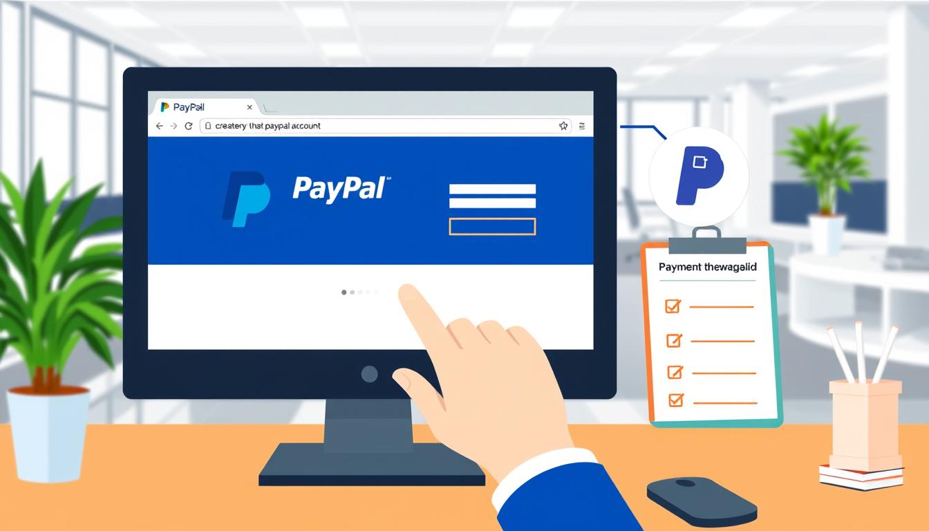 cara buat akun paypal