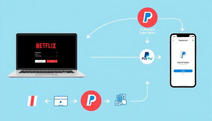 langkah-langkah bayar netflix