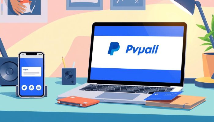 menghubungkan kartu paypal