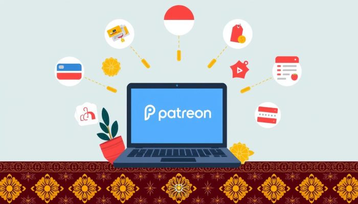 metode pembayaran patreon