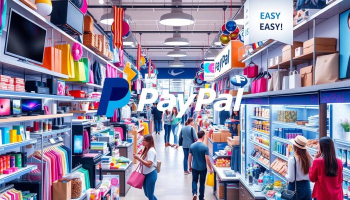 pilihan belanja dengan metode pembayaran paypal