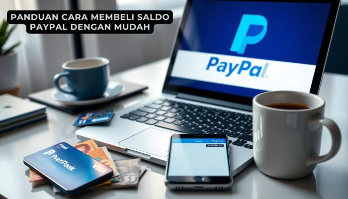 Panduan Cara Membeli Saldo PayPal dengan Mudah