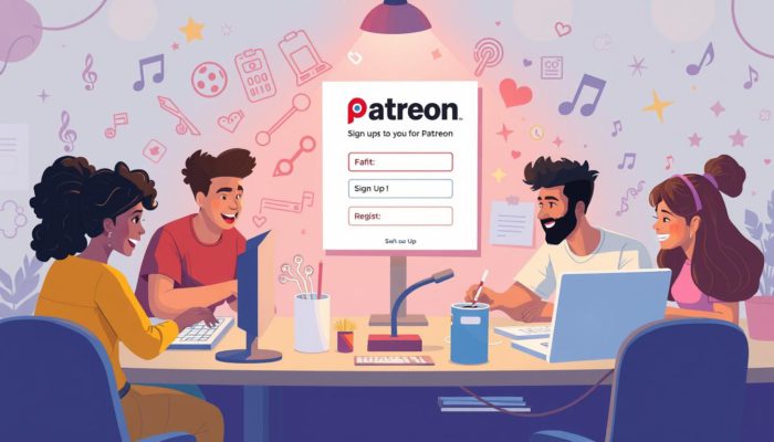 cara mendaftar patreon